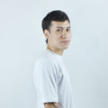 enpattas - camiseta blanca regular fit sin estampar